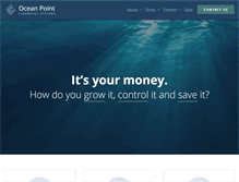 Tablet Screenshot of oceanpointfinancial.com